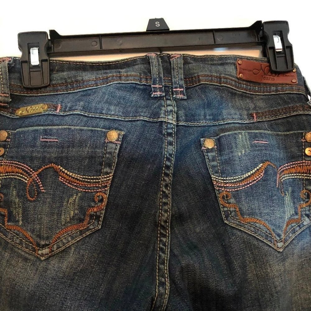 Size 3 Nissi distressed skinny jeans - Picture 3 of 5